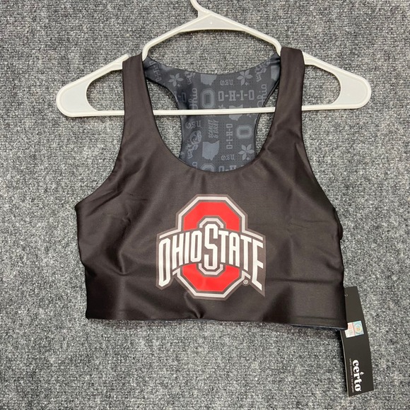Certo Apparel Ohio State Buckeyes Reversible Sports Bra - Women's Medium NWT - Picture 1 of 9